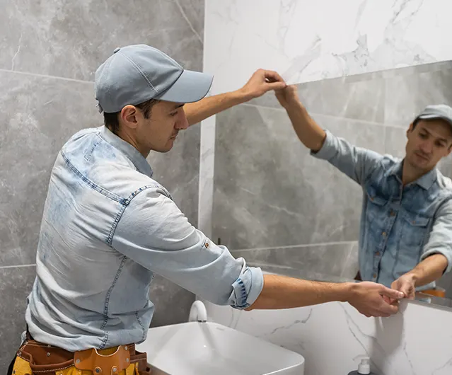 Custom Mirror Installation London Glazing Works